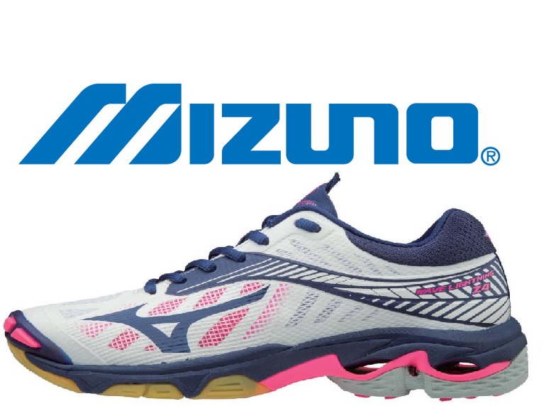 [미즈노] 라이트닝 Z4 화이트/네이비 (LIGHTNING Z4/남여공용 배구화/배드민턴화)