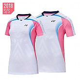 [요넥스] 81TS009MWH/81TS010FWH(남성라운드티/여성라운드티)