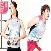 [요넥스]81TR001MGY/81TR002FGY(남성민소매티/여성민소매티)