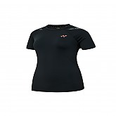 [요넥스] 81TS066F 블랙 (여성라운드티셔츠)